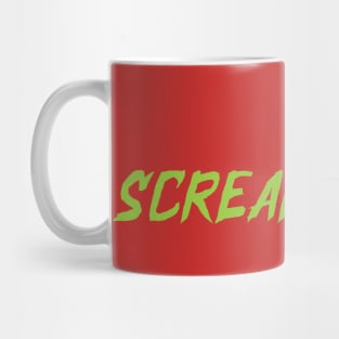 Scream Queen - Neon Green - Halloween Tee Mug